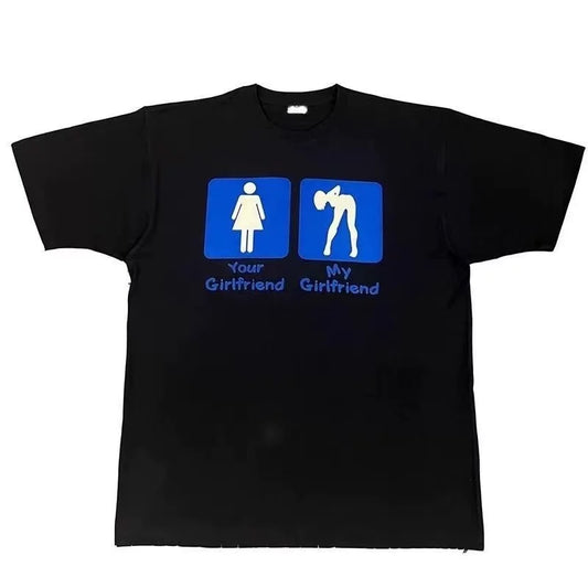 Your Girlfriend vs My Girlfriend T-Shirt